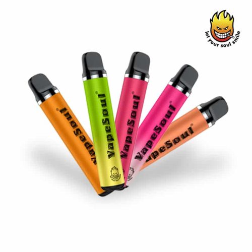 Vape Soul Extra (5 Flavours) 2000 Puff Rechargeable Vape
