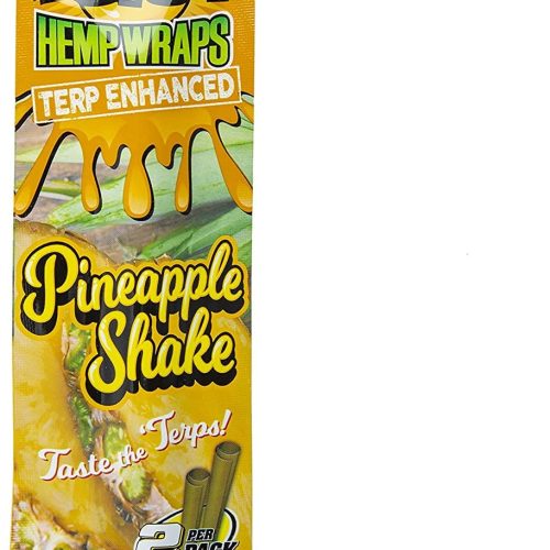 Juicy Terp Enhanced Hemp Wraps - Pineapple Shake Flavour