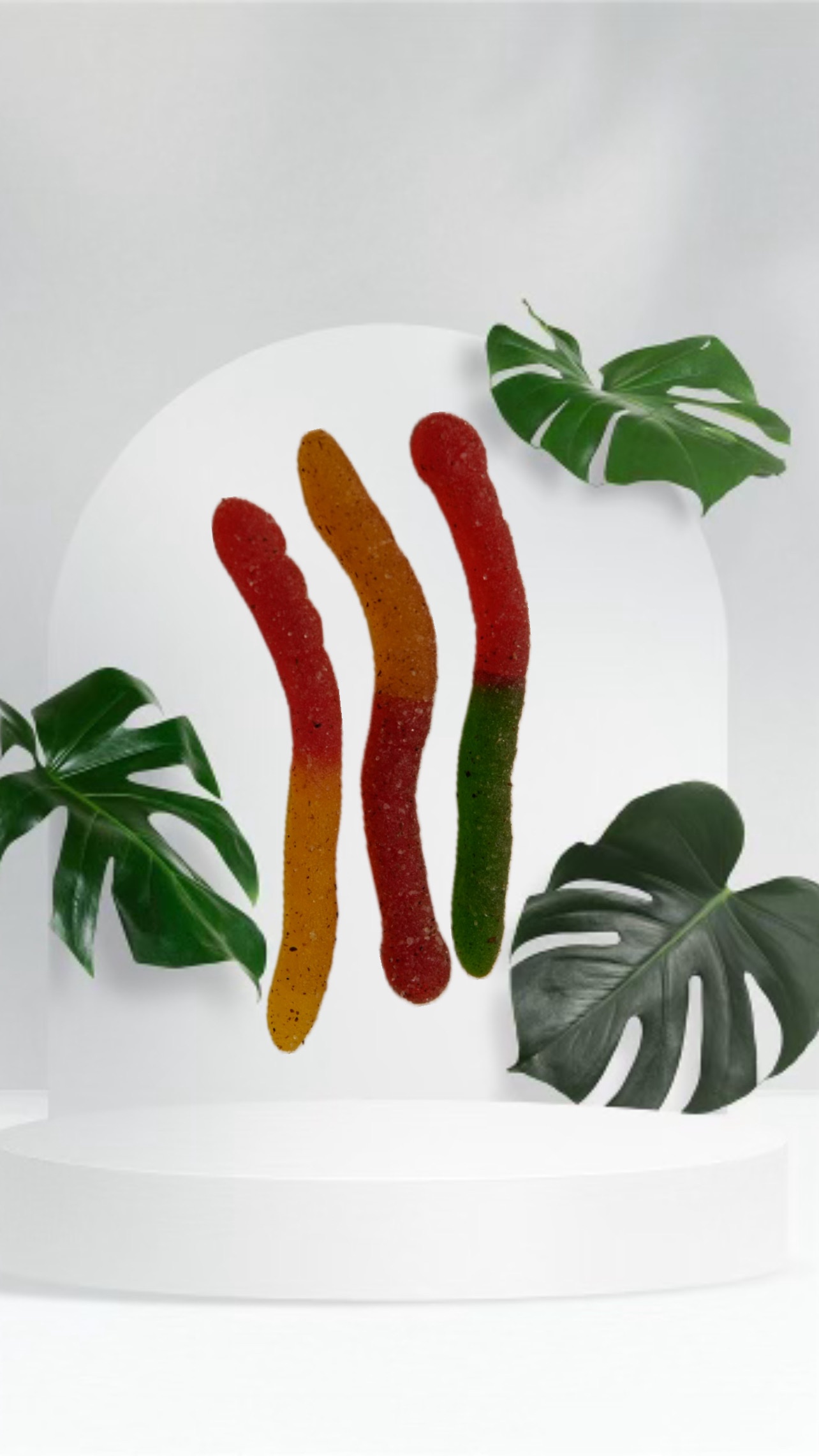 Mushroom Edible - Sour Worms 1g (3x333mg) Mushroom Edible - Sour Worms 1g (3x333mg)