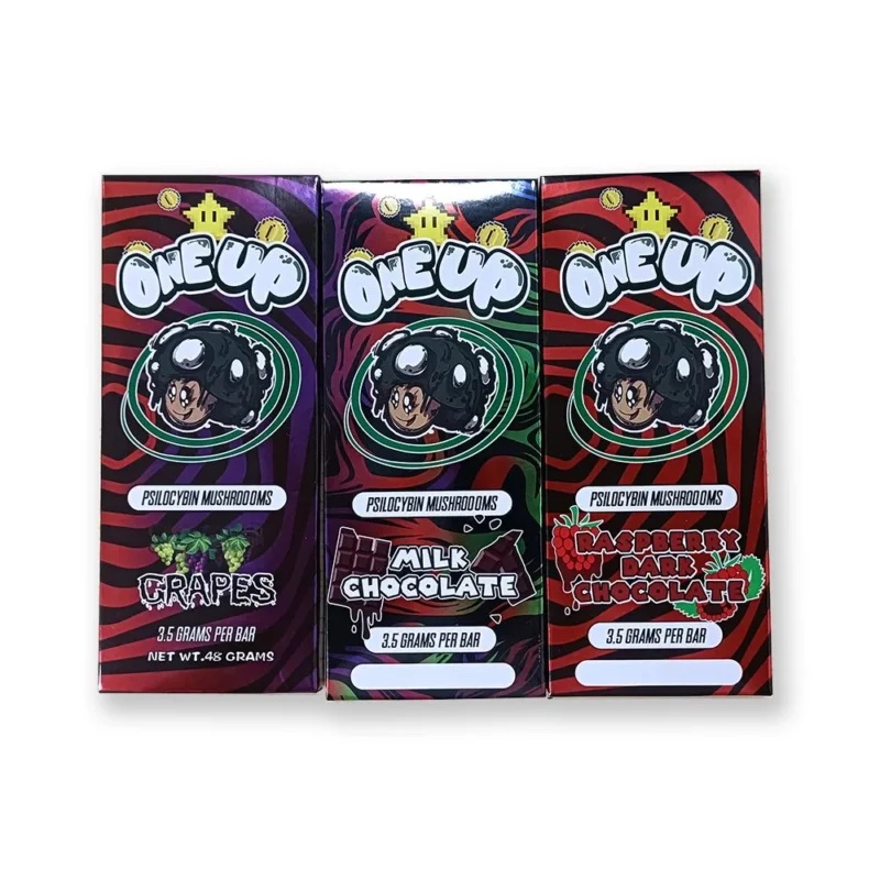 One Up Grape Chocolate Mushrooms (3.5G Mushroom) One Up Grape Chocolate Mushrooms (3.5G Mushroom)