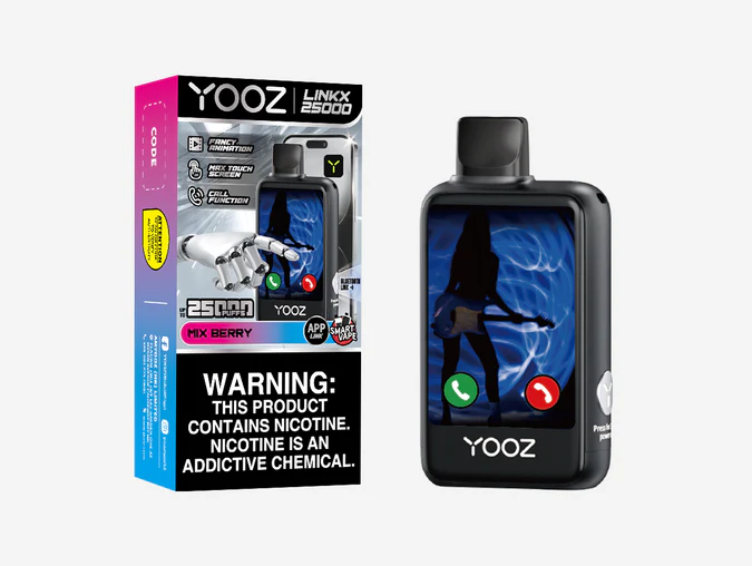 YOOZ Linkx 25,000 Puff Disposable | High-Tech Rechargeable E-Device YOOZ Linkx 25,000 Puff Disposable | High-Tech Rechargeable E-Device - Image 3